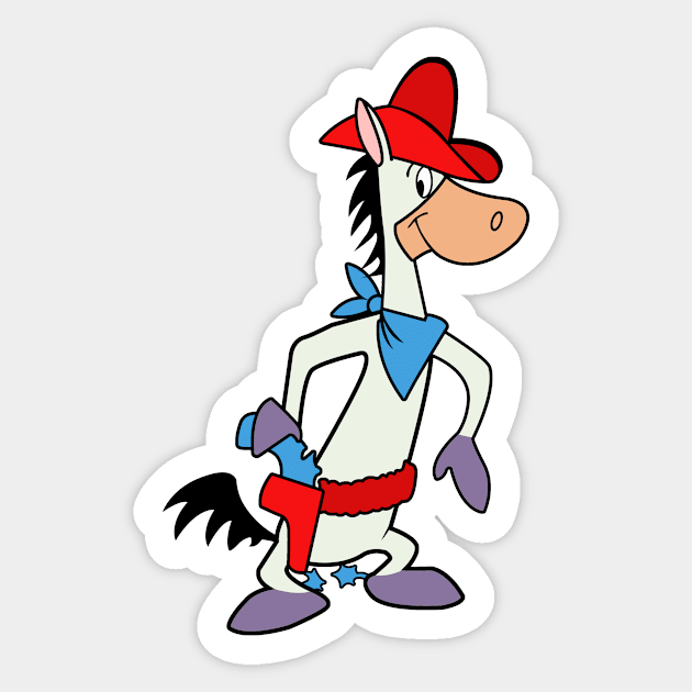 Quick Draw McGraw Sticker by LuisP96